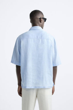 %100 KETEN GOMLEK - Zara фото 7