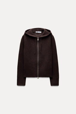 PLAIN STITCH HOODIE - Zara фото 11