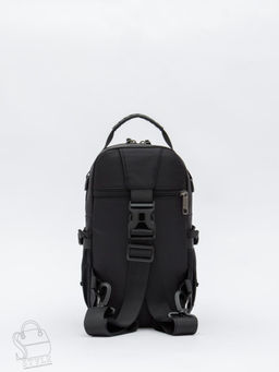 Рюкзак мужской текстильный 15073 black Aotian в Новосибирске