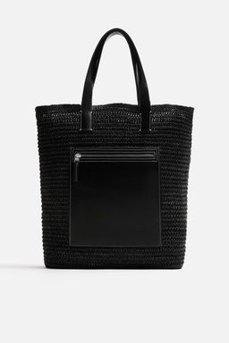 WOVEN SHOPPER BAG - Zara фото 2