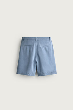 BERMUDA LAVADA REGULAR FIT / Azul claro - Zara фото 8