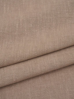 Крапива Рами (Ramie) цв.Молочный шоколад, ш.1.4м, крапива-100%, 240гр/м.кв - Купава фото 3