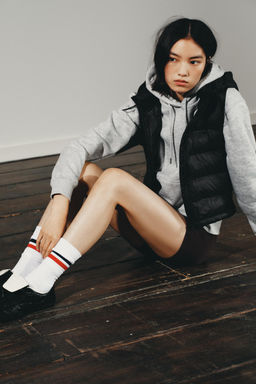 COMBINED PADDED GILET - Zara фото 4