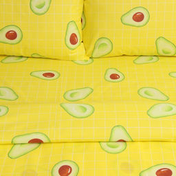 Постельное бельё LoveLife 1,5 сп Avocado 153х215см, 145х220см, 70х70см-2шт, хлопок, бязь, 125г/м2  фото 2