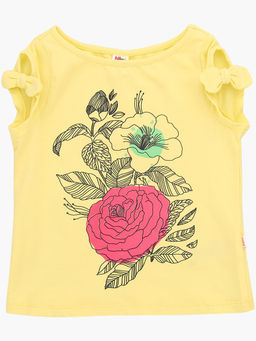 Футболка для девочки UD 3539 коралловый - Mini maxi фото 5