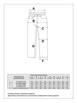 Джинсы P412-0114 white