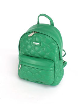 Рюкзак жен искусственная кожа DJ-6955-3-GREEN, 1отд, 2внут+2внеш/ карм, зеленый SALE 253967