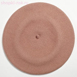 Берет фетр без отделки 11 Берет женский (56-58)