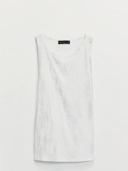 Майка с металлизированным накатом / Zarina  фото 8