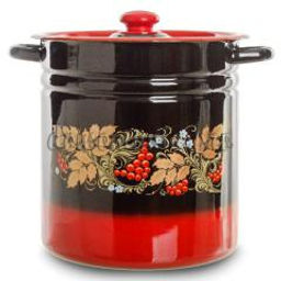 ЭМ_Кастрюля 12,0л цилин. ДЕКОР арт С1624.38 СибТ