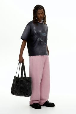 Camiseta con estampado Oversized Fit - H&m фото 4