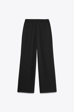 FLOWING PYJAMA-STYLE TROUSERS - Zara фото 8