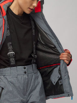 Горнолыжный костюм женский розового цвета 02272-2R - Chunmai фото 17