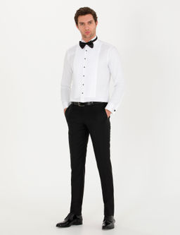Beyaz Slim Fit Smokin G_mlek