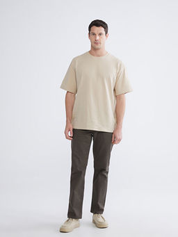 Bisiklet Yaka Dokulu Erkek Ti??rt