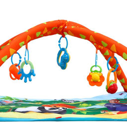 Развивающий коврик с дугами Африка, 85х85 см, Крошка Я  фото 4