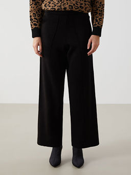 Beli Lastikli Kad?n Triko Pantolon