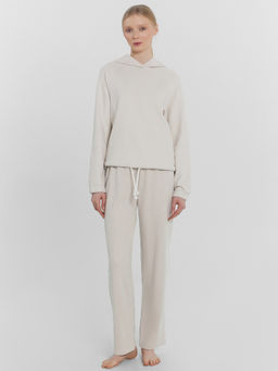 Худи женское кремовое белый песок 502881-1 - Mark formelle фото 2