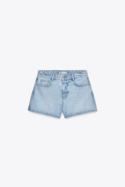 Z1975 MOM FIT MID-WAIST SHORTS - Zara фото 11