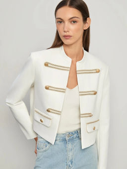 ЕМКА / Акцентный жакет-мундир. Игриво и изящно. - Emka фото 3