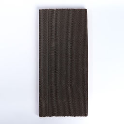 Когтеточка из картона с кошачьей мятой Мятная зелень, 45 см х 20 см х 3 см - Пушистое счастье фото 3