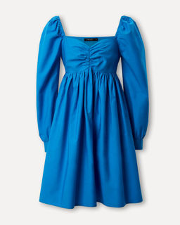 Хлопковое зеленое платье - Incity фото 8