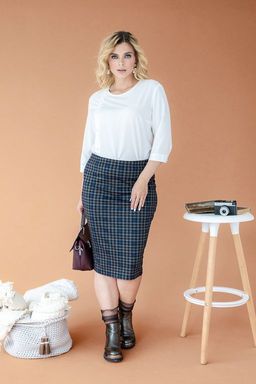 48709 Юбка Елисеева Олеся - Eliseeva olesya фото 9