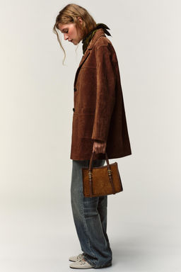 CORDUROY MINI TOTE BAG - Zara фото 24