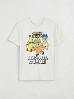 Stumble Guys Bask?l? Erkek ?ocuk Ti??rt