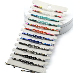 Легкие браслеты Цепь, 12шт