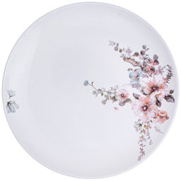 Тарелка обеденная Agness Flower Symphony 24 см стеклокерамика фото 2