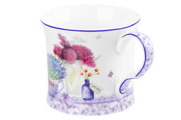 Кружка 250 мл 11,5*8,5*7,7 см Лаванда фарфор NEW BONE CHINA - Elan gallery фото 3