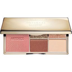 ARTDECO Палетка теней и румян Illusion Palette for cheeks & eyes тон 4, 4,5 г 4х1,5 г