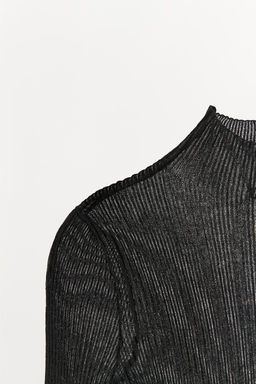 RIBBED FINE KNIT TOP - Zara фото 9