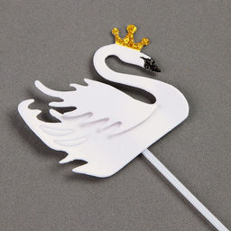 Набор для украшения торта Белый лебедь, 5 шт. - Страна карнавалия фото 2