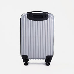 Чемодан малый 20, отдел на молнии, кодовый замок, цвет серый - Simaland фото 5