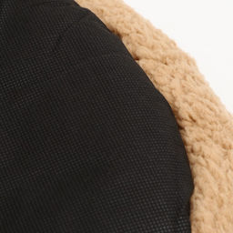 Лежанка для собак и кошек Уют, мягкий мех, 50 х 42 х 11 см, коричневая - Пижон фото 10