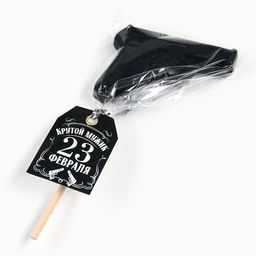 Цена за 2 шт. Леденец на палочке 23 февраля, вкус: кола, 30 г - Фабрика счастья фото 8