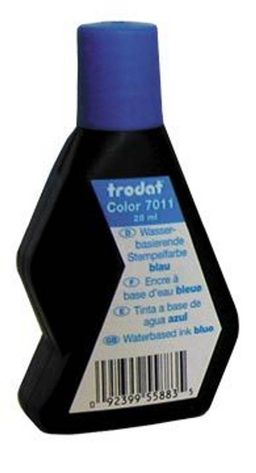Краска штемпельная "Trodat" 28мл. синяя (7011с)