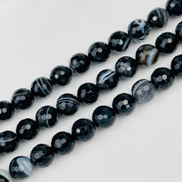 Бусины для украшений из полосатого Агата