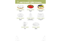 Банка д/хранения 1,2 л 11,3*11,3*18 см "Веточки-цветочки" с дер. крышк. с сил. упл.