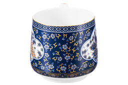 Кружка 500 мл 13,5*10*9 см Павлин синий NEW BONE CHINA - Elan gallery фото 7
