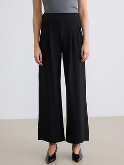 Beli Lastikli Geni? Pa?a Kad?n Pileli Pantolon