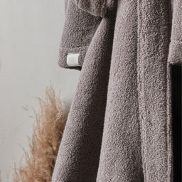 Халат махровый мужской SL HOME: Basic «Софт Мист», размер M, хлопок 100%, серый