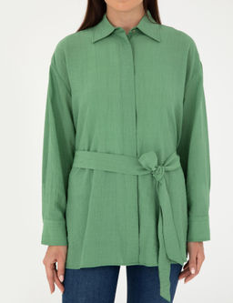 Ye_il Oversize Uzun Kollu G_mlek - Pierre cardin фото 6