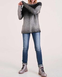 Пуловер, серебристый - Heine фото 3