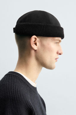 CONTRAST SHORT BEANIE - Zara фото 7
