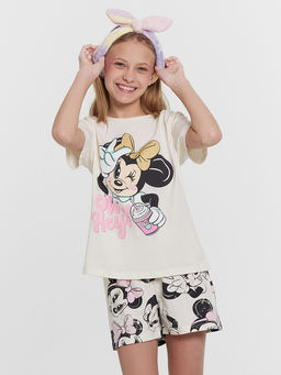 Пижама для девочек с принтом Минни Маус