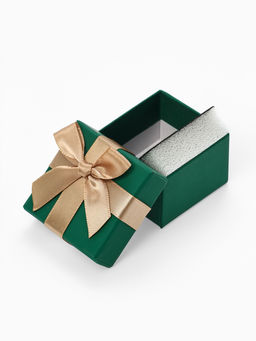 Набор коробочек подарочных 6 шт. под серьги/кольцо «Грин» 5×5×3, цвет зелёный (10319901)