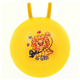 Мяч - прыгун с рожками, d=45 см, МИКС